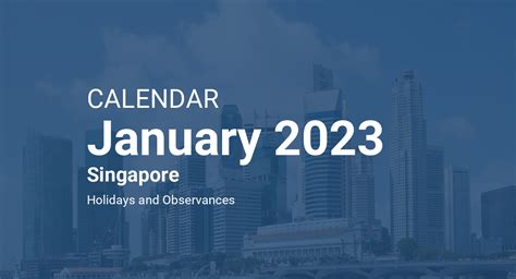 singapore weather january 2023